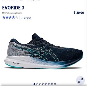 ASICS EvoRide 3 running shoes size Men’s 8.5